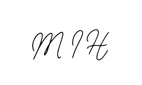 How to make M I H signature? Bearetta-2O07w is a professional autograph style. Create handwritten signature for M I H name. M I H signature style 12 images and pictures png