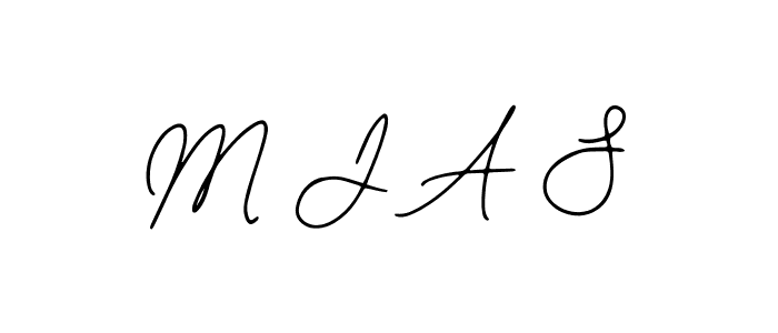 How to make M J A S signature? Bearetta-2O07w is a professional autograph style. Create handwritten signature for M J A S name. M J A S signature style 12 images and pictures png