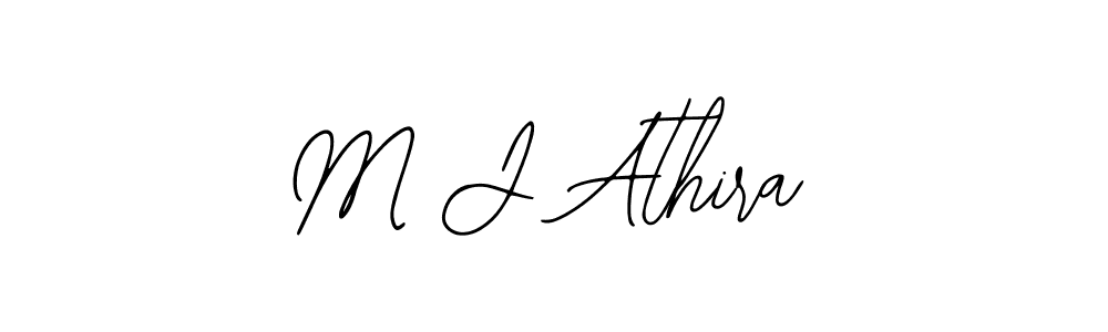 This is the best signature style for the M J Athira name. Also you like these signature font (Bearetta-2O07w). Mix name signature. M J Athira signature style 12 images and pictures png