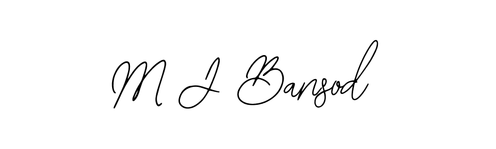 This is the best signature style for the M J Bansod name. Also you like these signature font (Bearetta-2O07w). Mix name signature. M J Bansod signature style 12 images and pictures png