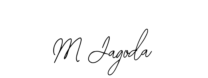 Also we have M Jagoda name is the best signature style. Create professional handwritten signature collection using Bearetta-2O07w autograph style. M Jagoda signature style 12 images and pictures png