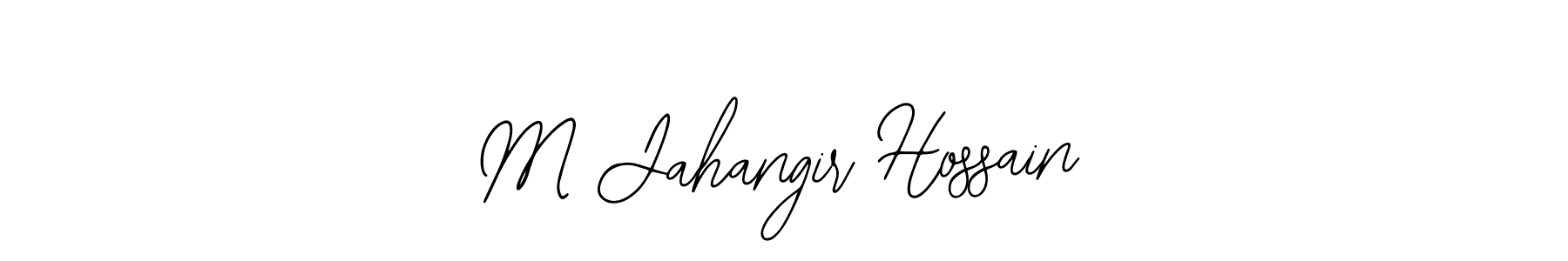 Make a beautiful signature design for name M Jahangir Hossain. With this signature (Bearetta-2O07w) style, you can create a handwritten signature for free. M Jahangir Hossain signature style 12 images and pictures png