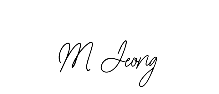 Make a beautiful signature design for name M Jeong. Use this online signature maker to create a handwritten signature for free. M Jeong signature style 12 images and pictures png