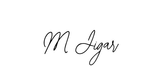 Create a beautiful signature design for name M Jigar. With this signature (Bearetta-2O07w) fonts, you can make a handwritten signature for free. M Jigar signature style 12 images and pictures png