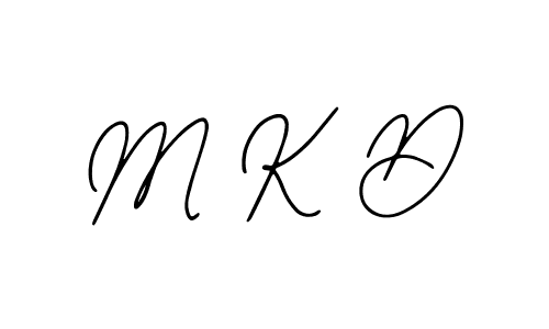 It looks lik you need a new signature style for name M K D. Design unique handwritten (Bearetta-2O07w) signature with our free signature maker in just a few clicks. M K D signature style 12 images and pictures png