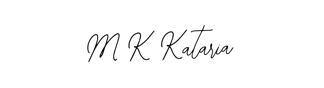 The best way (Bearetta-2O07w) to make a short signature is to pick only two or three words in your name. The name M K Kataria include a total of six letters. For converting this name. M K Kataria signature style 12 images and pictures png