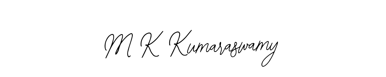 How to Draw M K Kumaraswamy signature style? Bearetta-2O07w is a latest design signature styles for name M K Kumaraswamy. M K Kumaraswamy signature style 12 images and pictures png
