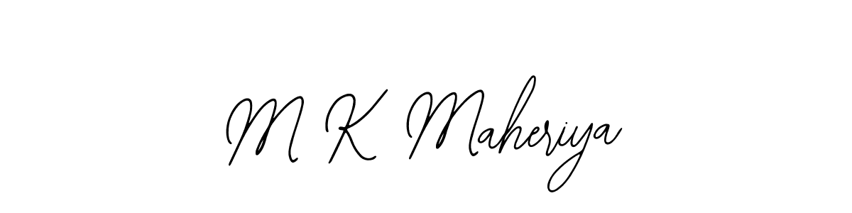 Best and Professional Signature Style for M K Maheriya. Bearetta-2O07w Best Signature Style Collection. M K Maheriya signature style 12 images and pictures png