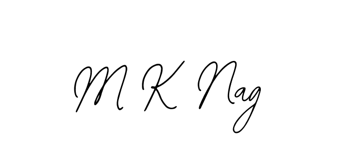 Create a beautiful signature design for name M K Nag. With this signature (Bearetta-2O07w) fonts, you can make a handwritten signature for free. M K Nag signature style 12 images and pictures png