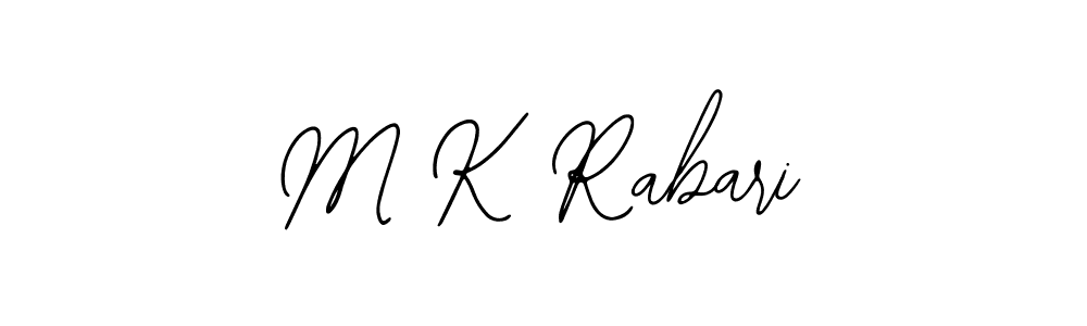 Make a beautiful signature design for name M K Rabari. Use this online signature maker to create a handwritten signature for free. M K Rabari signature style 12 images and pictures png