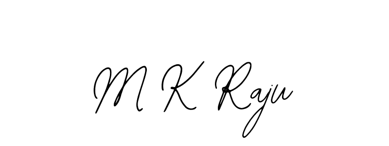 Design your own signature with our free online signature maker. With this signature software, you can create a handwritten (Bearetta-2O07w) signature for name M K Raju. M K Raju signature style 12 images and pictures png