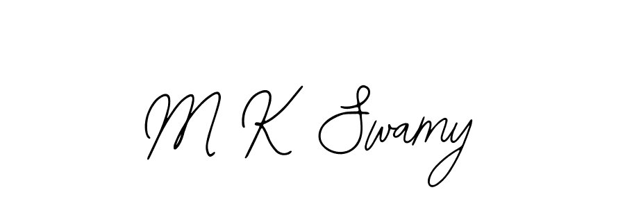 Also You can easily find your signature by using the search form. We will create M K Swamy name handwritten signature images for you free of cost using Bearetta-2O07w sign style. M K Swamy signature style 12 images and pictures png