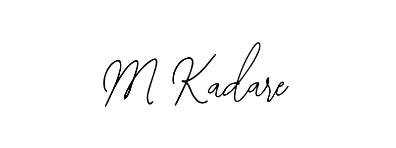 How to make M Kadare signature? Bearetta-2O07w is a professional autograph style. Create handwritten signature for M Kadare name. M Kadare signature style 12 images and pictures png