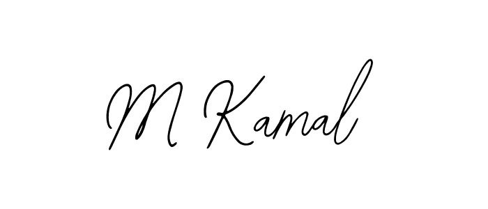 How to Draw M Kamal signature style? Bearetta-2O07w is a latest design signature styles for name M Kamal. M Kamal signature style 12 images and pictures png