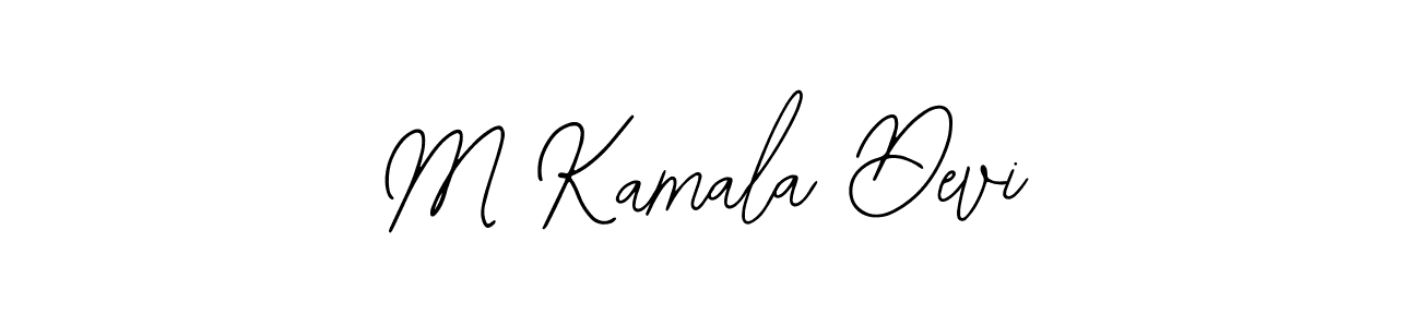 Also we have M Kamala Devi name is the best signature style. Create professional handwritten signature collection using Bearetta-2O07w autograph style. M Kamala Devi signature style 12 images and pictures png