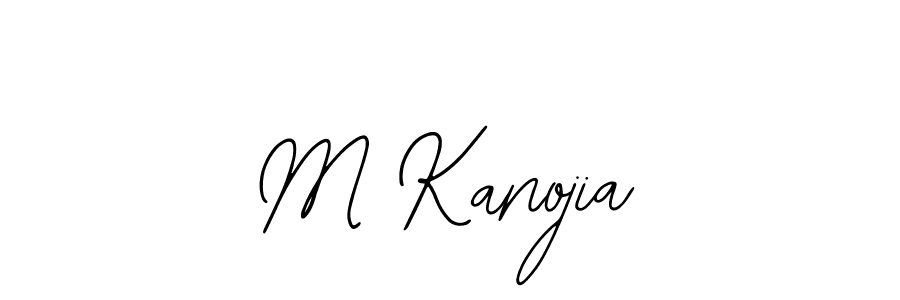 Also we have M Kanojia name is the best signature style. Create professional handwritten signature collection using Bearetta-2O07w autograph style. M Kanojia signature style 12 images and pictures png