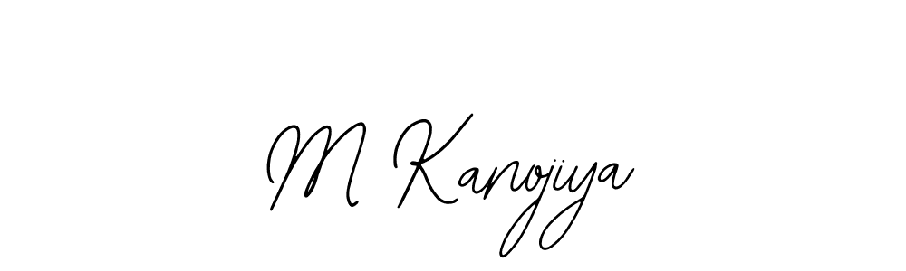 Make a beautiful signature design for name M Kanojiya. With this signature (Bearetta-2O07w) style, you can create a handwritten signature for free. M Kanojiya signature style 12 images and pictures png