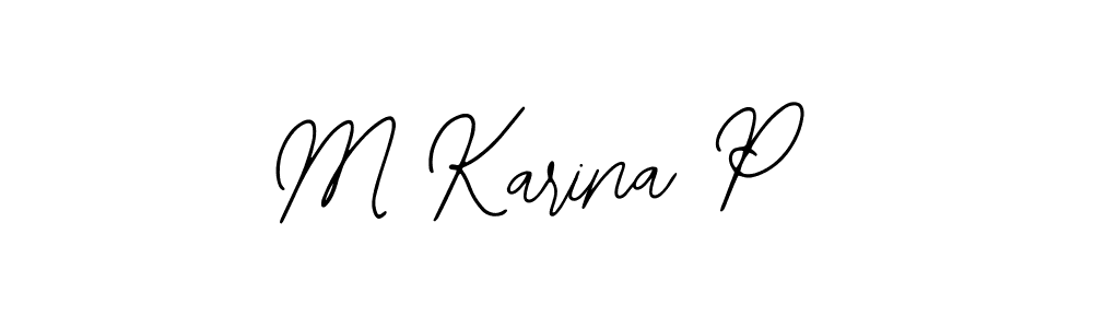 See photos of M Karina P official signature by Spectra . Check more albums & portfolios. Read reviews & check more about Bearetta-2O07w font. M Karina P signature style 12 images and pictures png