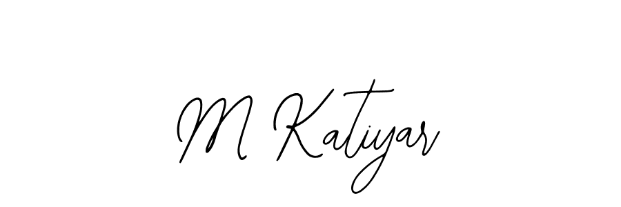 Also You can easily find your signature by using the search form. We will create M Katiyar name handwritten signature images for you free of cost using Bearetta-2O07w sign style. M Katiyar signature style 12 images and pictures png