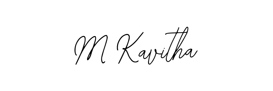Similarly Bearetta-2O07w is the best handwritten signature design. Signature creator online .You can use it as an online autograph creator for name M Kavitha. M Kavitha signature style 12 images and pictures png