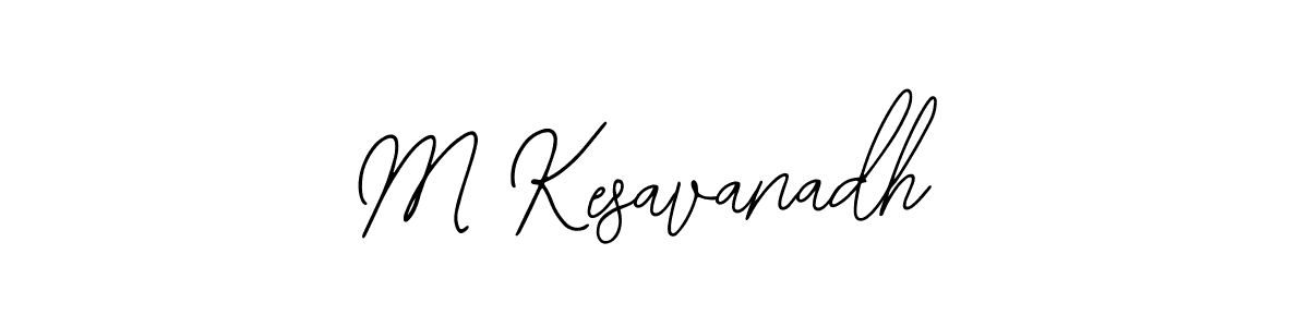 Create a beautiful signature design for name M Kesavanadh. With this signature (Bearetta-2O07w) fonts, you can make a handwritten signature for free. M Kesavanadh signature style 12 images and pictures png