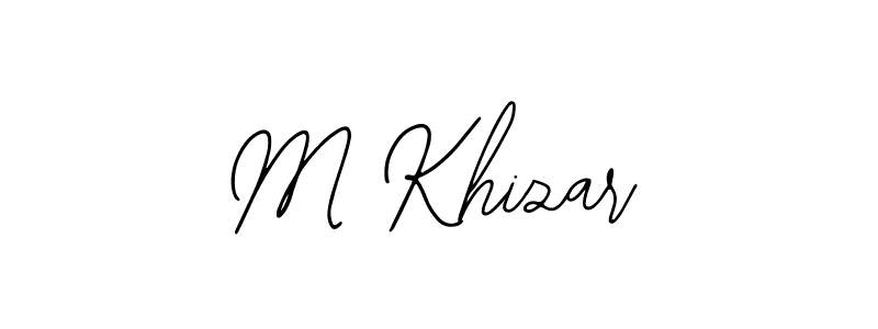 Also we have M Khizar name is the best signature style. Create professional handwritten signature collection using Bearetta-2O07w autograph style. M Khizar signature style 12 images and pictures png