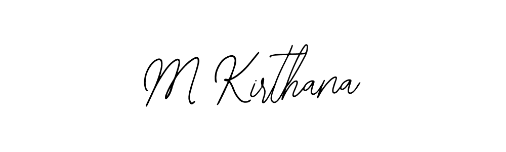 Make a short M Kirthana signature style. Manage your documents anywhere anytime using Bearetta-2O07w. Create and add eSignatures, submit forms, share and send files easily. M Kirthana signature style 12 images and pictures png