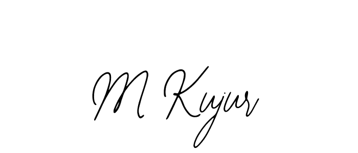 The best way (Bearetta-2O07w) to make a short signature is to pick only two or three words in your name. The name M Kujur include a total of six letters. For converting this name. M Kujur signature style 12 images and pictures png