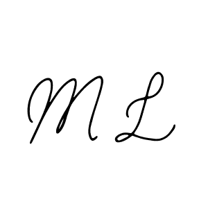 if you are searching for the best signature style for your name M L. so please give up your signature search. here we have designed multiple signature styles  using Bearetta-2O07w. M L signature style 12 images and pictures png