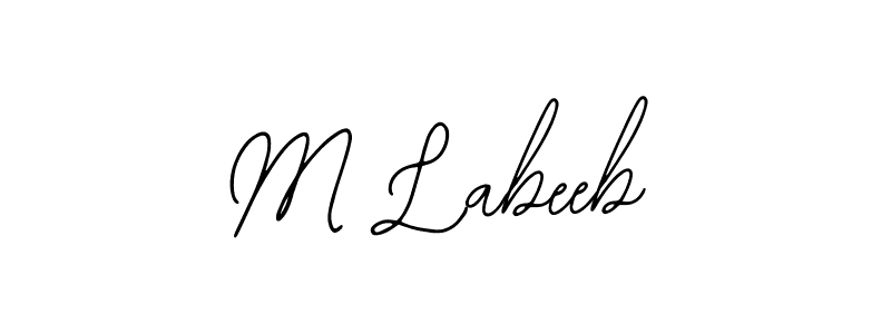 Once you've used our free online signature maker to create your best signature Bearetta-2O07w style, it's time to enjoy all of the benefits that M Labeeb name signing documents. M Labeeb signature style 12 images and pictures png