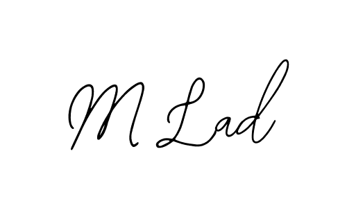 Make a beautiful signature design for name M Lad. Use this online signature maker to create a handwritten signature for free. M Lad signature style 12 images and pictures png