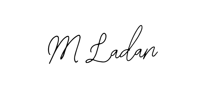 See photos of M Ladan official signature by Spectra . Check more albums & portfolios. Read reviews & check more about Bearetta-2O07w font. M Ladan signature style 12 images and pictures png