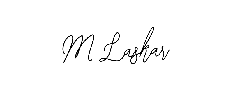 Also You can easily find your signature by using the search form. We will create M Laskar name handwritten signature images for you free of cost using Bearetta-2O07w sign style. M Laskar signature style 12 images and pictures png