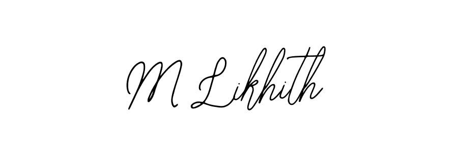 Make a short M Likhith signature style. Manage your documents anywhere anytime using Bearetta-2O07w. Create and add eSignatures, submit forms, share and send files easily. M Likhith signature style 12 images and pictures png