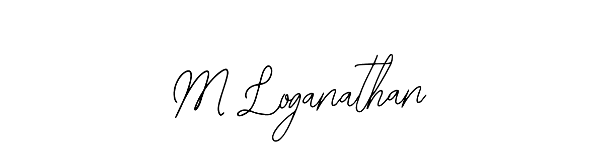 How to Draw M Loganathan signature style? Bearetta-2O07w is a latest design signature styles for name M Loganathan. M Loganathan signature style 12 images and pictures png