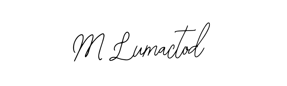 Bearetta-2O07w is a professional signature style that is perfect for those who want to add a touch of class to their signature. It is also a great choice for those who want to make their signature more unique. Get M Lumactod name to fancy signature for free. M Lumactod signature style 12 images and pictures png