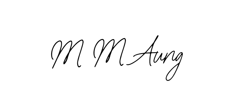 It looks lik you need a new signature style for name M M Aung. Design unique handwritten (Bearetta-2O07w) signature with our free signature maker in just a few clicks. M M Aung signature style 12 images and pictures png