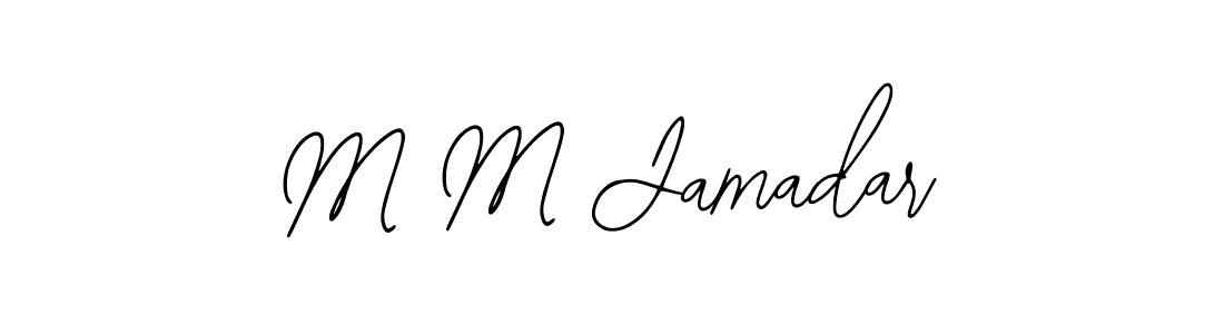 You should practise on your own different ways (Bearetta-2O07w) to write your name (M M Jamadar) in signature. don't let someone else do it for you. M M Jamadar signature style 12 images and pictures png