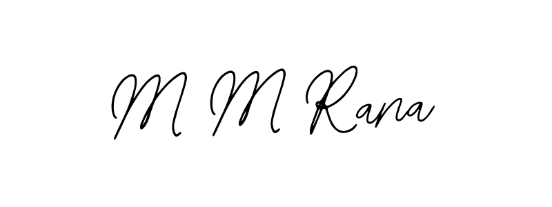 You should practise on your own different ways (Bearetta-2O07w) to write your name (M M Rana) in signature. don't let someone else do it for you. M M Rana signature style 12 images and pictures png