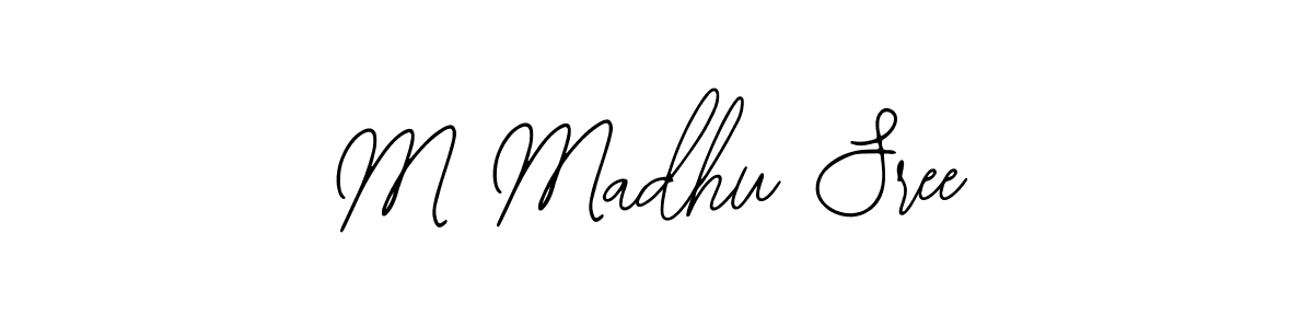 It looks lik you need a new signature style for name M Madhu Sree. Design unique handwritten (Bearetta-2O07w) signature with our free signature maker in just a few clicks. M Madhu Sree signature style 12 images and pictures png