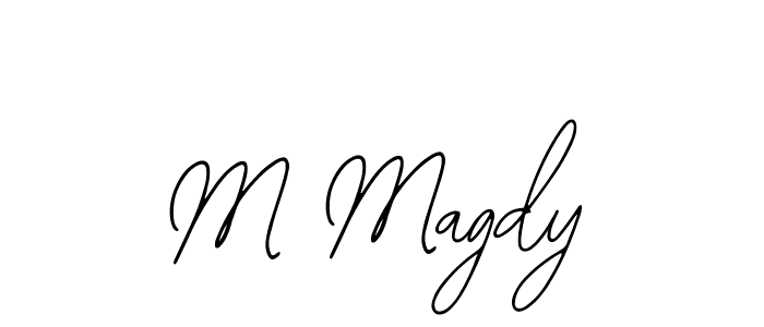 Make a beautiful signature design for name M Magdy. Use this online signature maker to create a handwritten signature for free. M Magdy signature style 12 images and pictures png