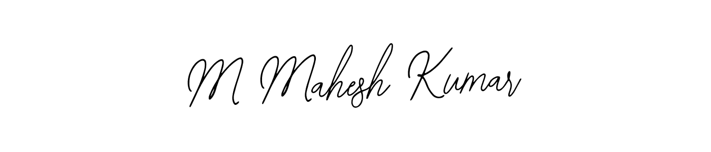 You should practise on your own different ways (Bearetta-2O07w) to write your name (M Mahesh Kumar) in signature. don't let someone else do it for you. M Mahesh Kumar signature style 12 images and pictures png