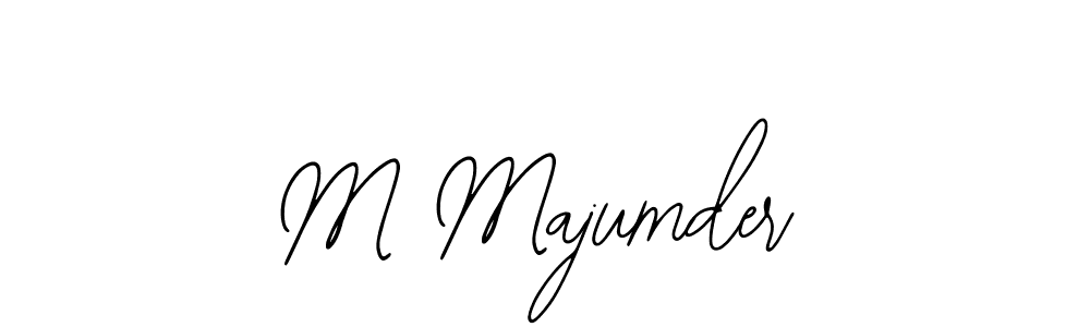 How to Draw M Majumder signature style? Bearetta-2O07w is a latest design signature styles for name M Majumder. M Majumder signature style 12 images and pictures png