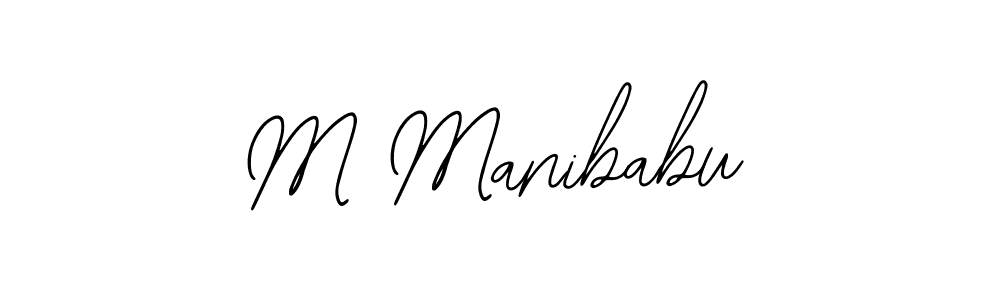 Make a beautiful signature design for name M Manibabu. Use this online signature maker to create a handwritten signature for free. M Manibabu signature style 12 images and pictures png