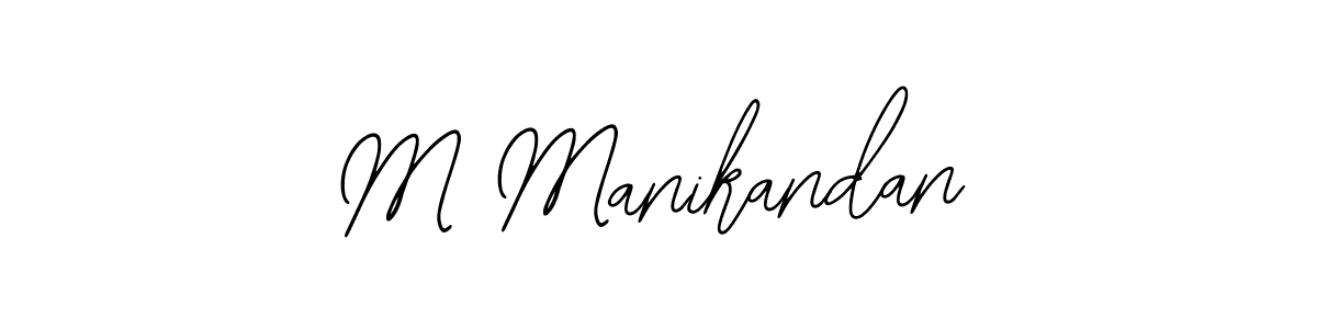 How to Draw M Manikandan signature style? Bearetta-2O07w is a latest design signature styles for name M Manikandan. M Manikandan signature style 12 images and pictures png