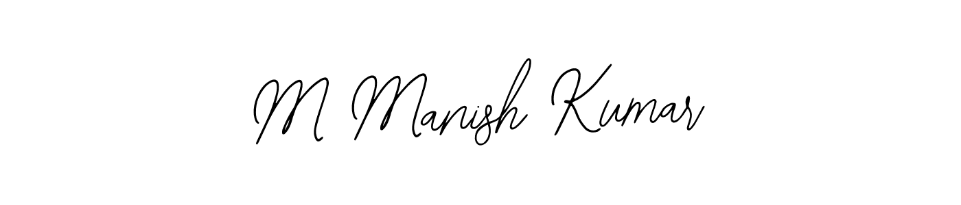 This is the best signature style for the M Manish Kumar name. Also you like these signature font (Bearetta-2O07w). Mix name signature. M Manish Kumar signature style 12 images and pictures png