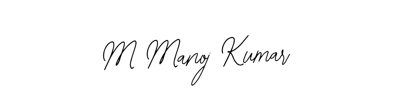 Also You can easily find your signature by using the search form. We will create M Manoj Kumar name handwritten signature images for you free of cost using Bearetta-2O07w sign style. M Manoj Kumar signature style 12 images and pictures png