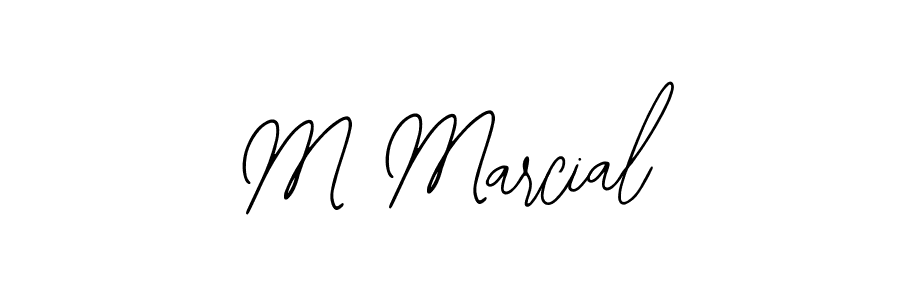 The best way (Bearetta-2O07w) to make a short signature is to pick only two or three words in your name. The name M Marcial include a total of six letters. For converting this name. M Marcial signature style 12 images and pictures png