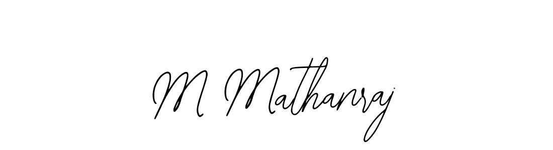 M Mathanraj stylish signature style. Best Handwritten Sign (Bearetta-2O07w) for my name. Handwritten Signature Collection Ideas for my name M Mathanraj. M Mathanraj signature style 12 images and pictures png