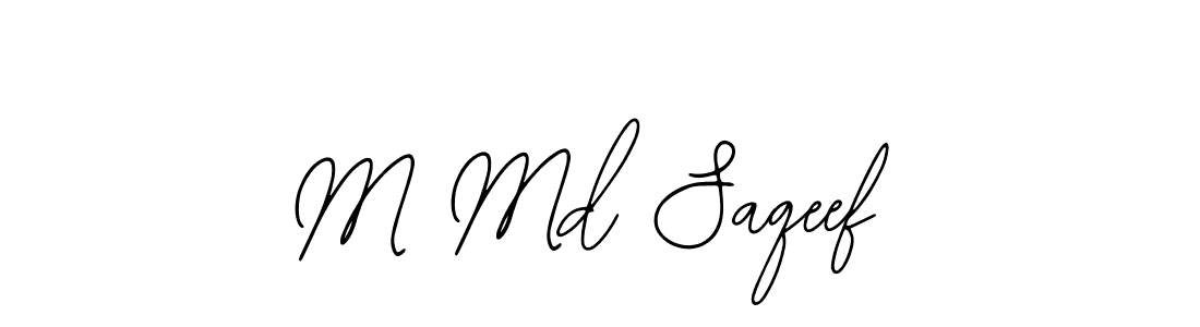 Similarly Bearetta-2O07w is the best handwritten signature design. Signature creator online .You can use it as an online autograph creator for name M Md Saqeef. M Md Saqeef signature style 12 images and pictures png